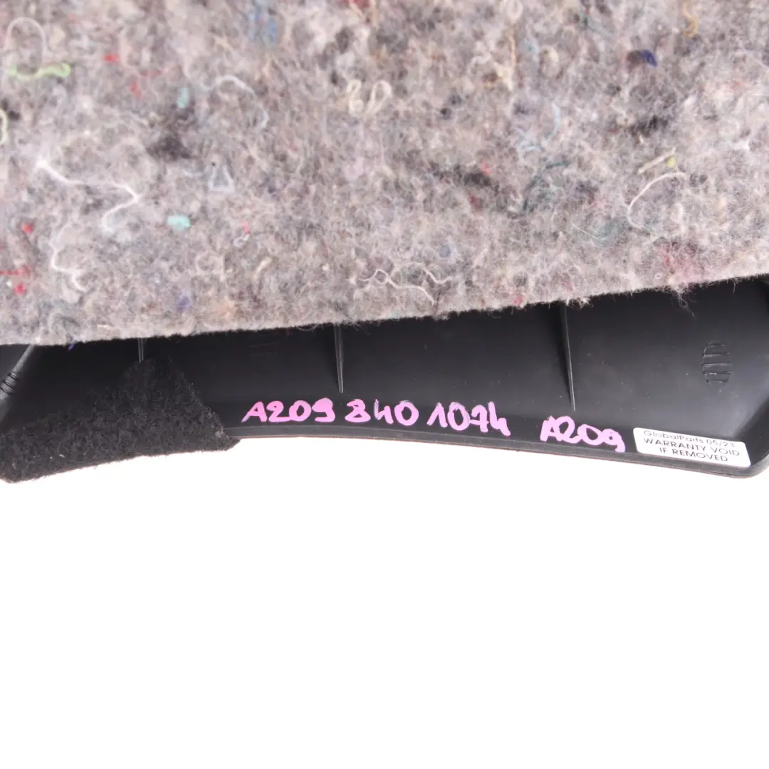 Centre Console Cover Rear Arm Rest Black to Mercedes W209 Convertible with Part number A2098401074 Mercedes W209 Convertible Centre Console Cover Rear Arm Rest Black - SKU A2098401074 - Part number A2098401074