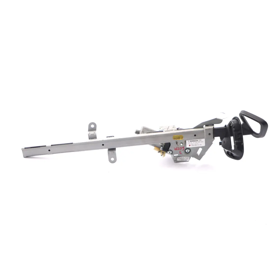 Mercedes CLK W209 Motore Cintura Sicurezza Braccio Manovra Sinistro - SKU A2098600182 - Numero di parte A2098600182