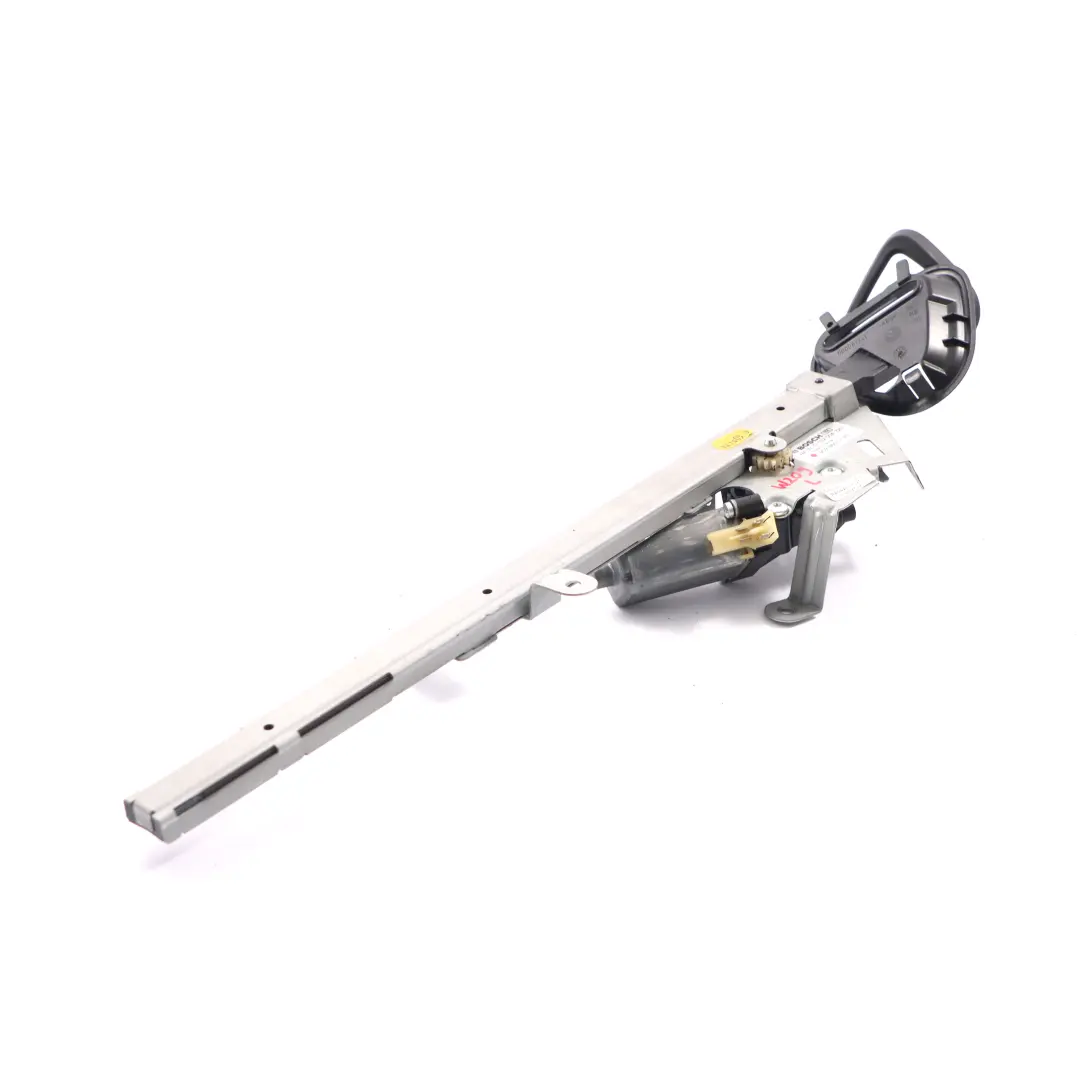 Sicherheitsgurt Zuführungs motor Übergabearm links für Mercedes CLK W209 mit Teilenummer A2098600182 Mercedes CLK W209 Sicherheitsgurt Zuführungs motor Übergabearm links - SKU A2098600182 - Teilenummer A2098600182