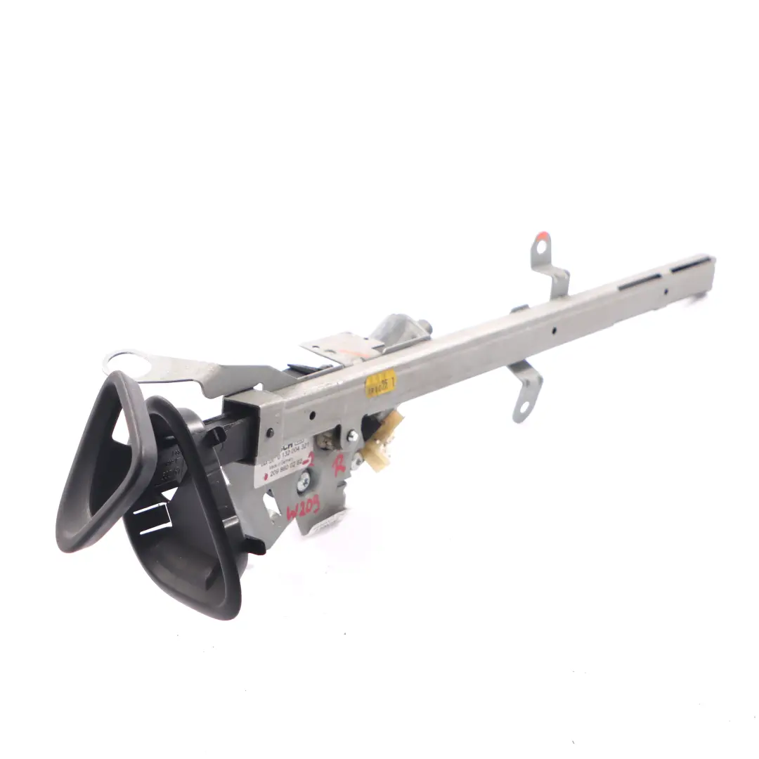 Mercedes C209 Seat Belt Feeder Motor Handover Arm Right O/S - SKU A2098600282-2 - Part number A2098600282