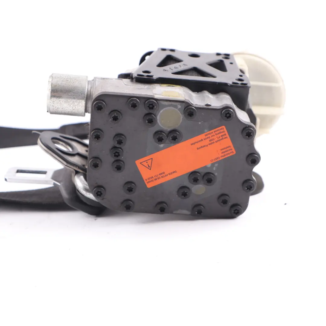 Mercedes CLK W209 Seat Belt Front Left Right N/O/S Safety Belt Black - SKU A2098601985 - Part number A2098601985