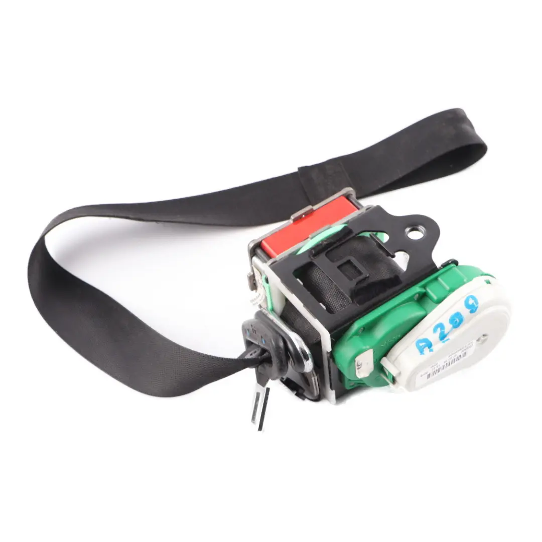 Mercedes C209 A209 W209 Ceinture sécurité avant gauche droite noire - SKU A2098602585 - Numéro de pièce A2098602585