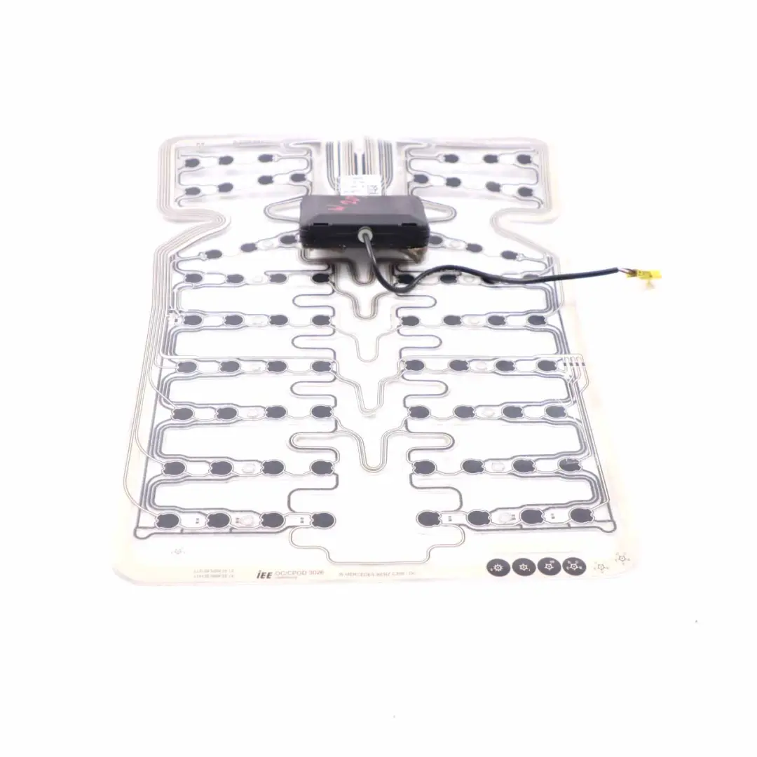 Unidad alfombrilla sensor ocupación asiento delantero para Mercedes W209 con número de pieza A2098700010 Mercedes W209 Unidad alfombrilla sensor ocupación asiento delantero - SKU A2098700010 - Número de pieza A2098700010