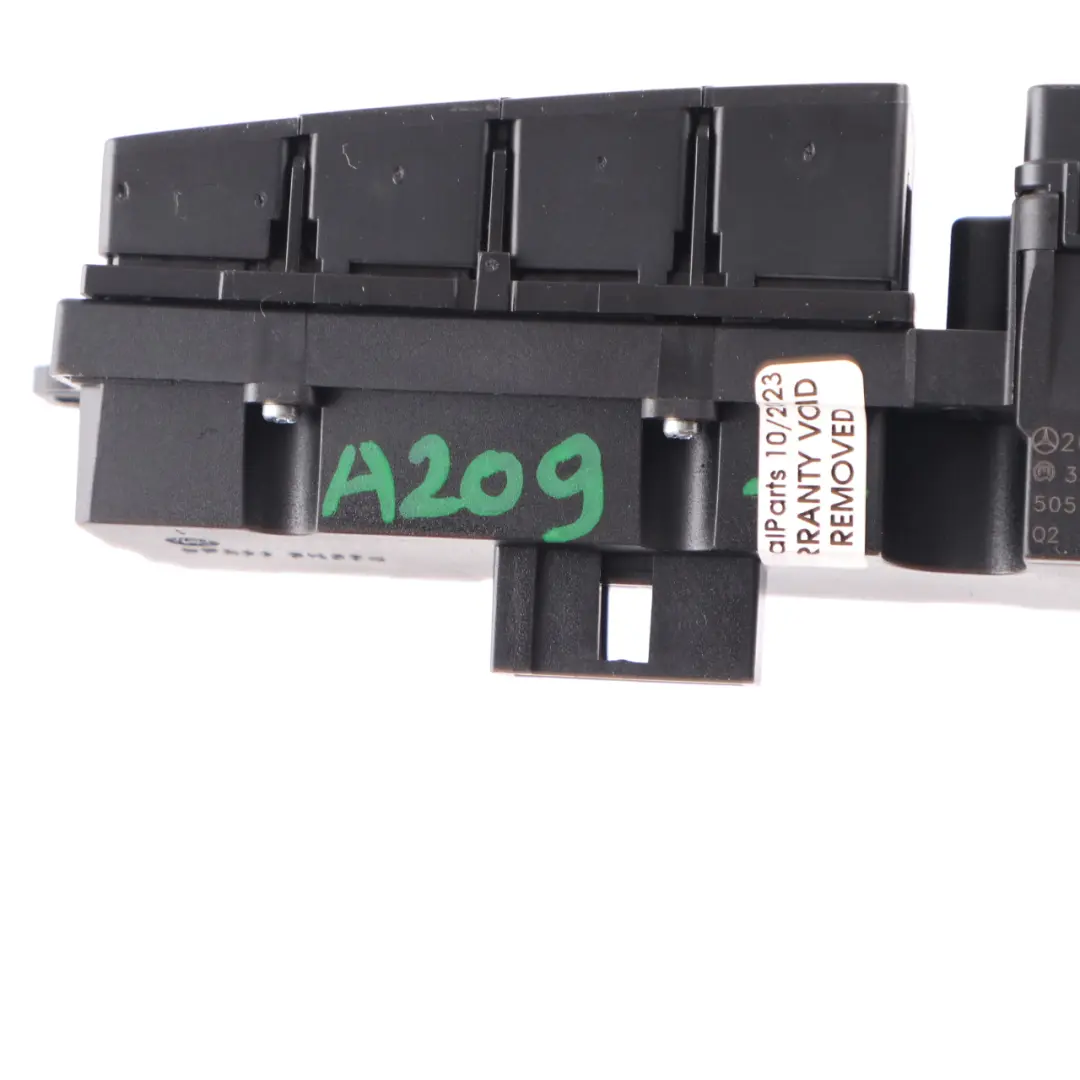 Switch Panel Hazard Light Block Heated Seats ESP to Mercedes CLK W209 with Part number A2098701010 Mercedes CLK W209 Switch Panel Hazard Light Block Heated Seats ESP - SKU A2098701010 - Part number A2098701010