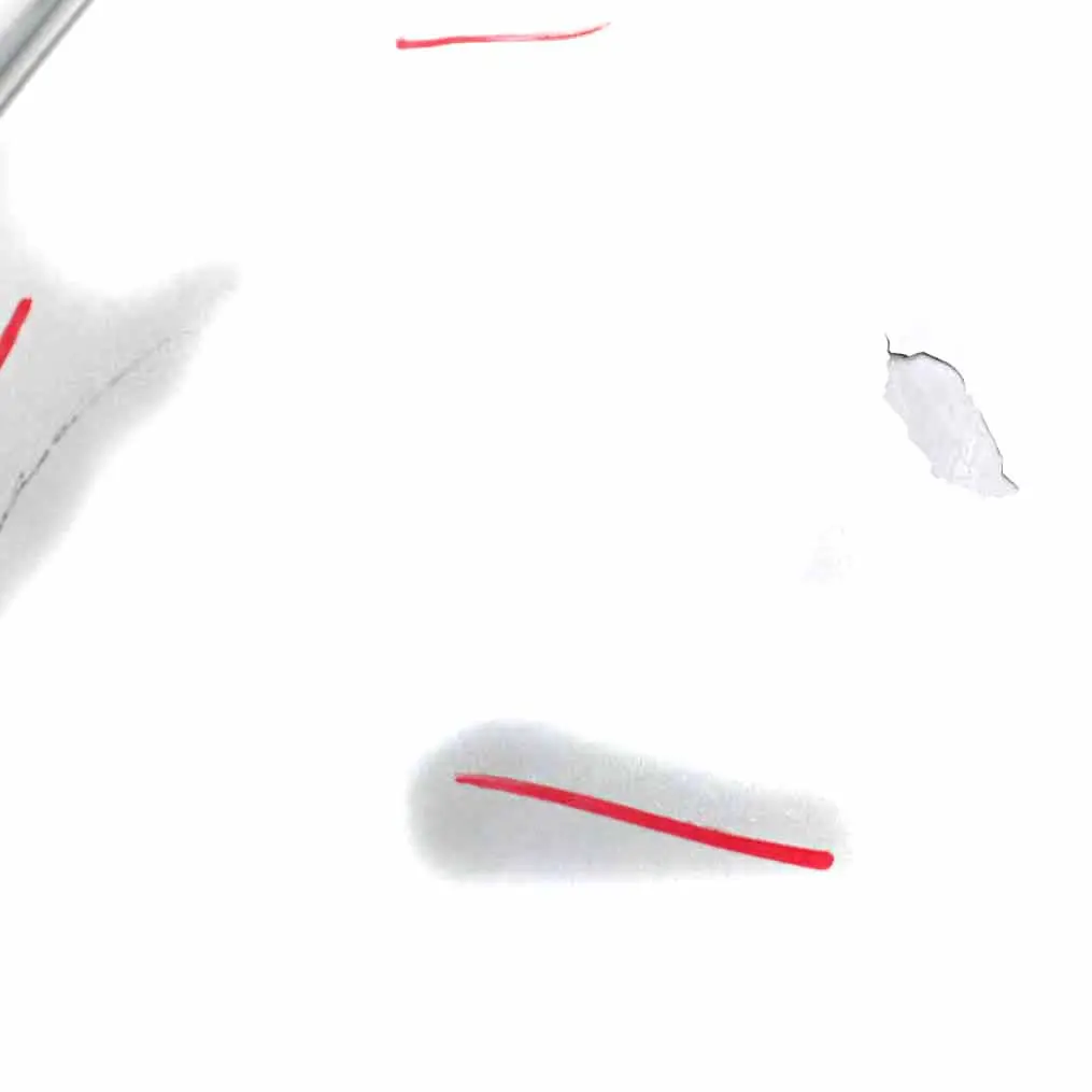 Bumper Trim Panel Covering Tellurium Silver Metallic - 762 to Mercedes W209 Rear with Part number A2098800040 Mercedes W209 Rear Bumper Trim Panel Covering Tellurium Silver Metallic - 762 - SKU A2098800040-TES - Part number A2098800040