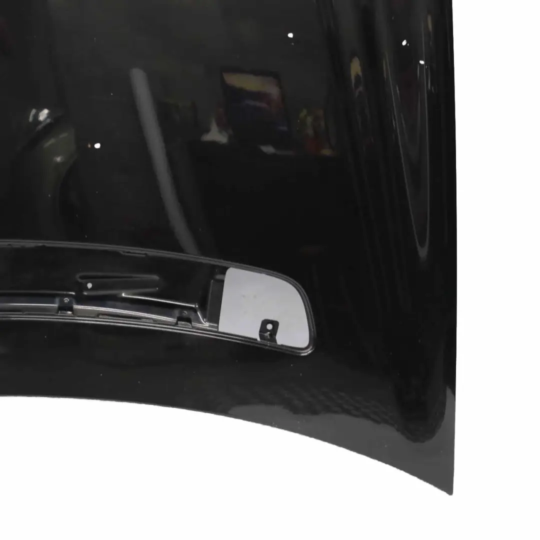 Mercedes CLK W209 Hood Bonnet Trim Panel Engine Cover Obsidian Black - 197 - SKU A2098800057-OB1 - Part number A2098800057
