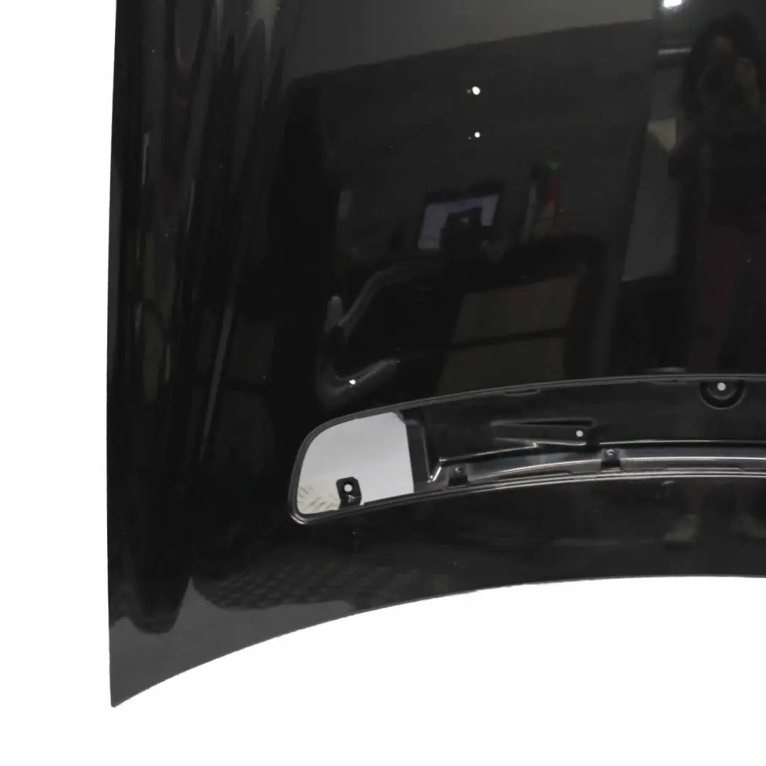Mercedes CLK W209 Hood Bonnet Trim Panel Engine Cover Obsidian Black - 197 - SKU A2098800057-OB1 - Part number A2098800057