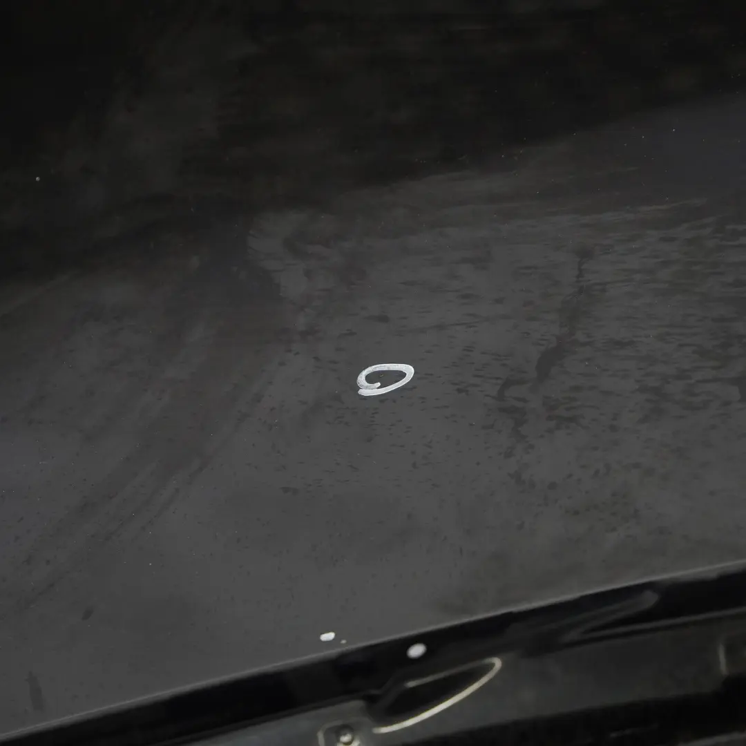 Mercedes CLK W209 Hood Bonnet Trim Panel Engine Cover Obsidian Black - 197 - SKU A2098800057-OB2 - Part number A2098800057