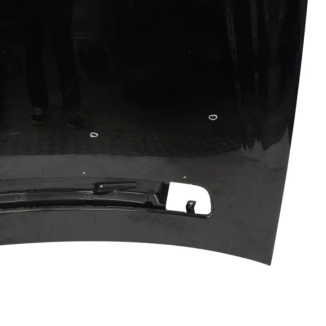 Mercedes CLK W209 Hood Bonnet Trim Panel Engine Cover Obsidian Black - 197 - SKU A2098800057-OB2 - Part number A2098800057