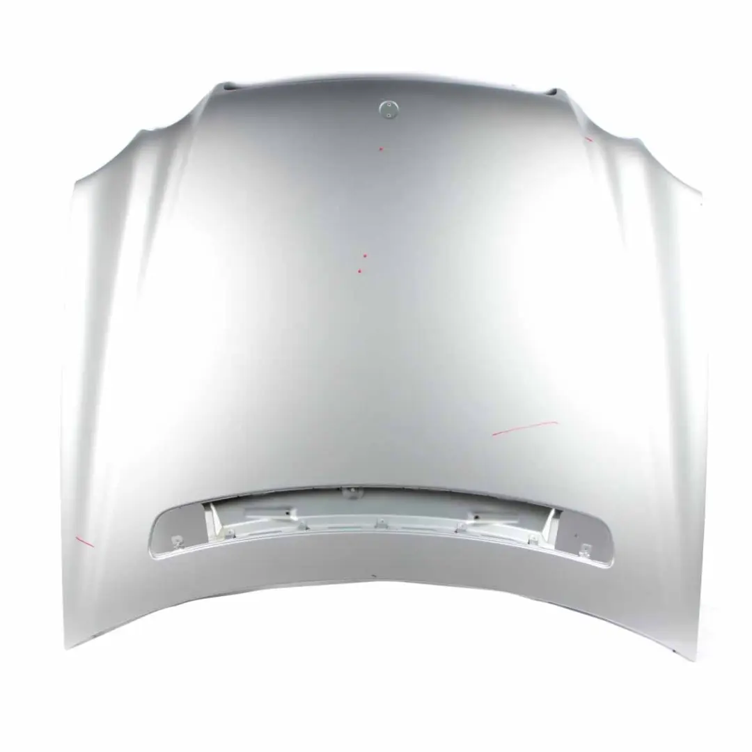 Hood Bonnet Trim Panel Engine Cover Tellurium Silver - 762 to Mercedes CLK W209 with Part number A2098800057 Mercedes CLK W209 Hood Bonnet Trim Panel Engine Cover Tellurium Silver - 762 - SKU A2098800057-TES - Part number A2098800057