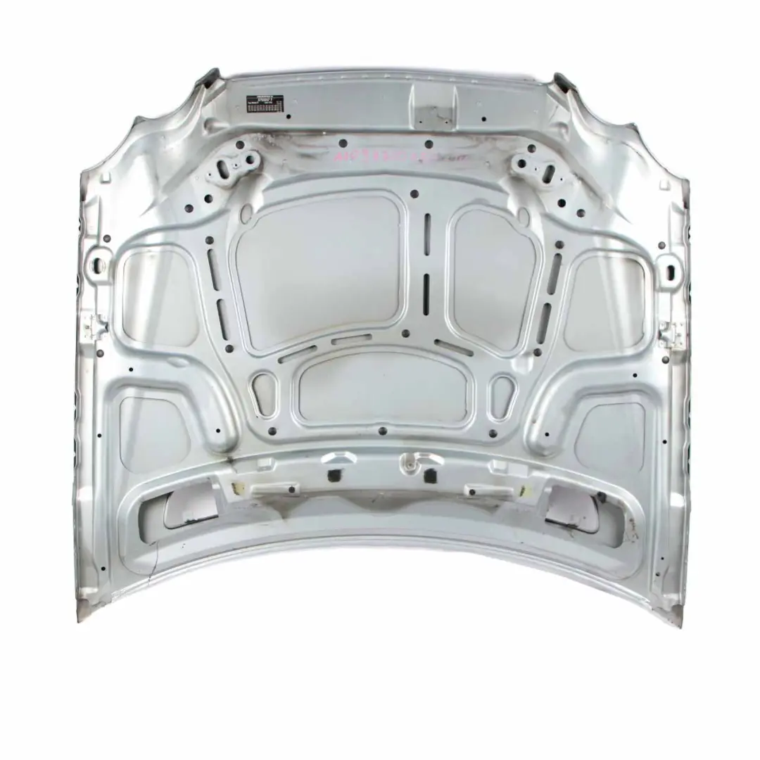 Hood Bonnet Trim Panel Engine Cover Tellurium Silver - 762 to Mercedes CLK W209 with Part number A2098800057 Mercedes CLK W209 Hood Bonnet Trim Panel Engine Cover Tellurium Silver - 762 - SKU A2098800057-TES - Part number A2098800057