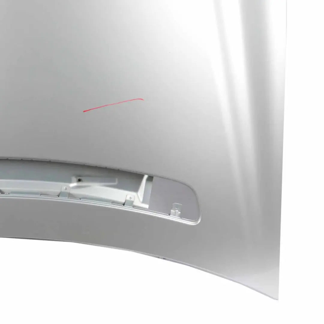 Hood Bonnet Trim Panel Engine Cover Tellurium Silver - 762 to Mercedes CLK W209 with Part number A2098800057 Mercedes CLK W209 Hood Bonnet Trim Panel Engine Cover Tellurium Silver - 762 - SKU A2098800057-TES - Part number A2098800057