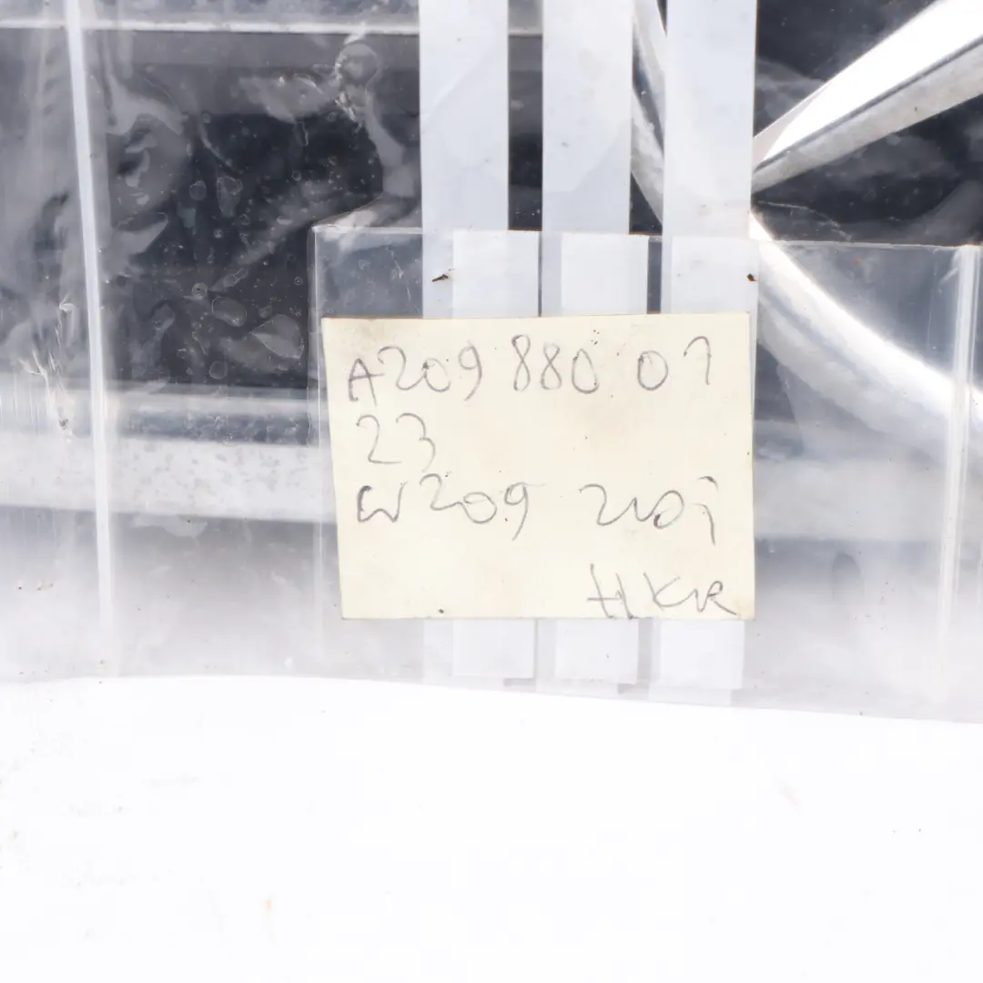 Front Grille Cover Radiator Hood Bonnet Panel Chrome to Mercedes W209 with Part number A2098800123 Mercedes W209 Front Grille Cover Radiator Hood Bonnet Panel Chrome - SKU A2098800123 - Part number A2098800123