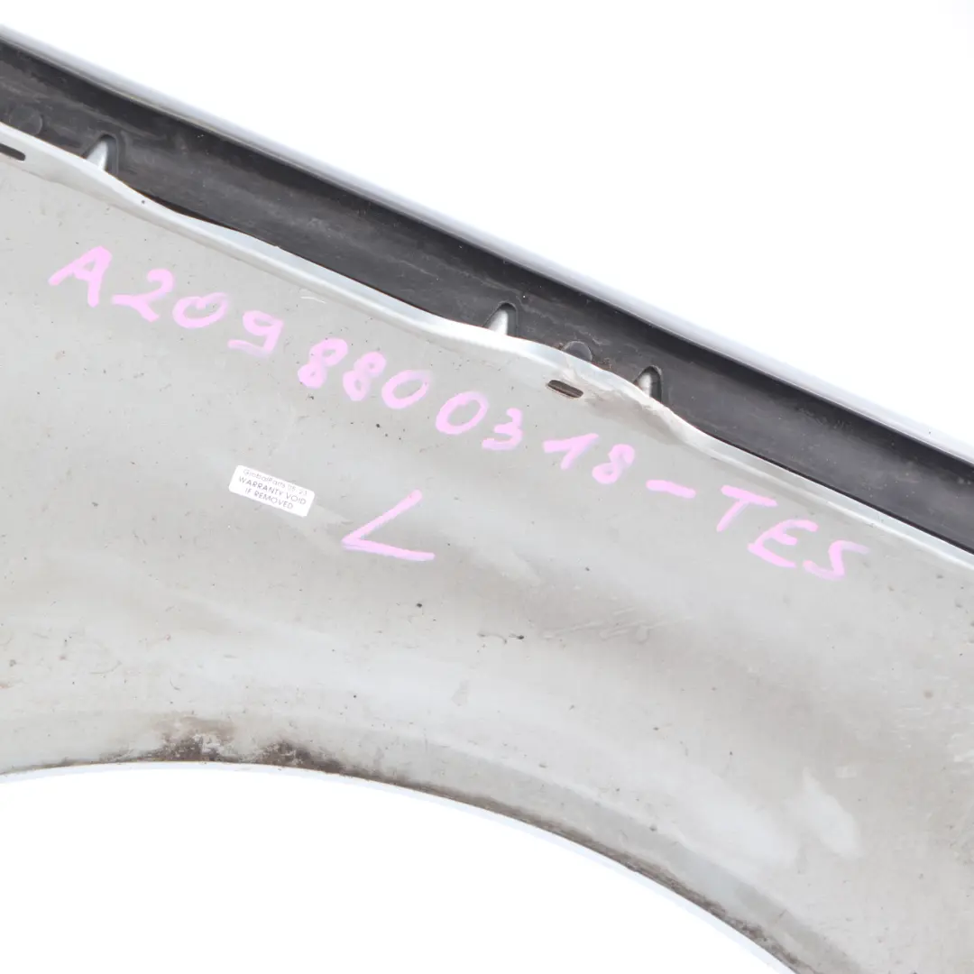 Mercedes CLK C209 Side Panel Front Left N/S Wing Fender Tellurium Silver - 762 - SKU A2098800318-TES - Part number A2098800318
