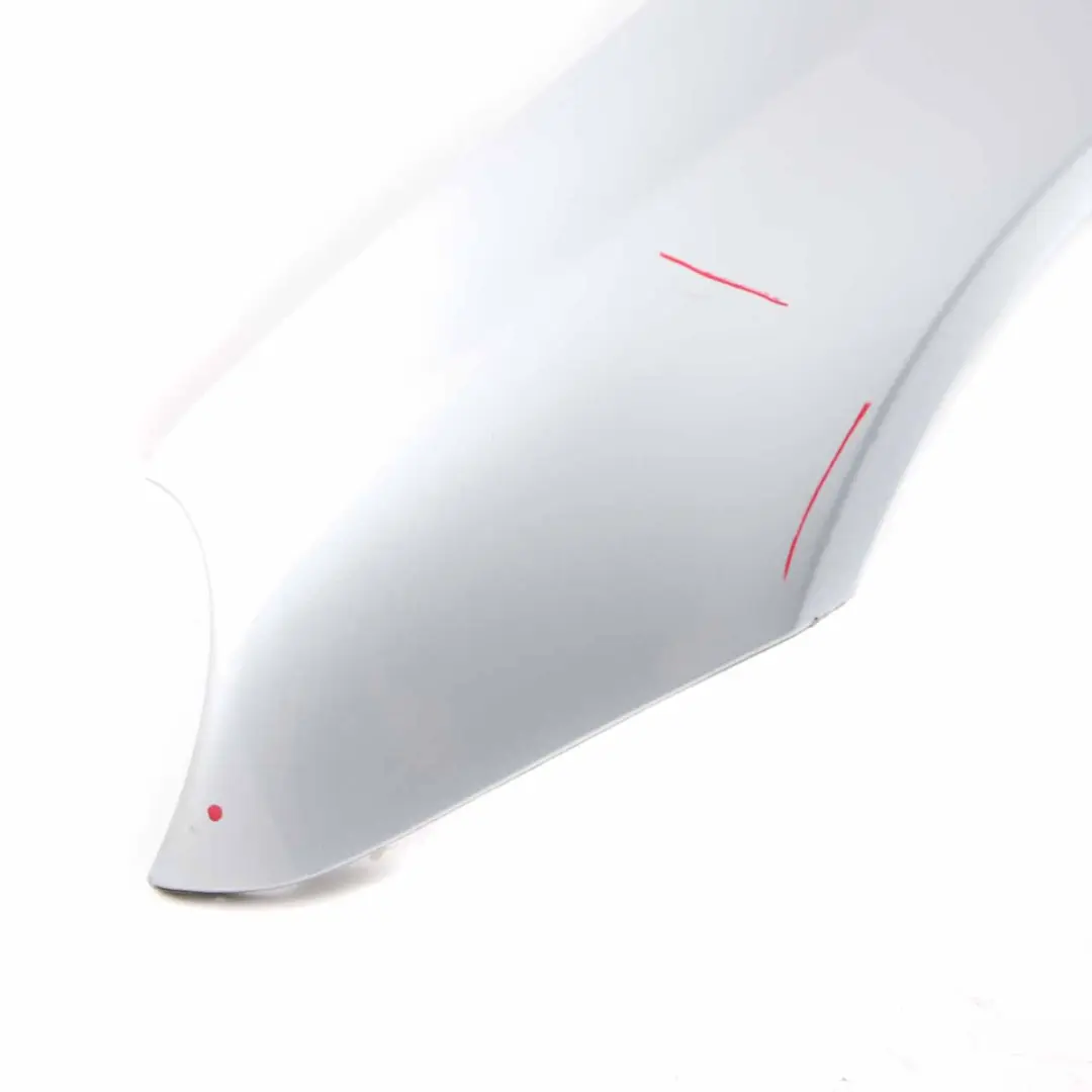 Side Panel Front Left N/S Wing Fender Tellurium Silver - 762 to Mercedes CLK C209 with Part number A2098800318 Mercedes CLK C209 Side Panel Front Left N/S Wing Fender Tellurium Silver - 762 - SKU A2098800318-TES - Part number A2098800318