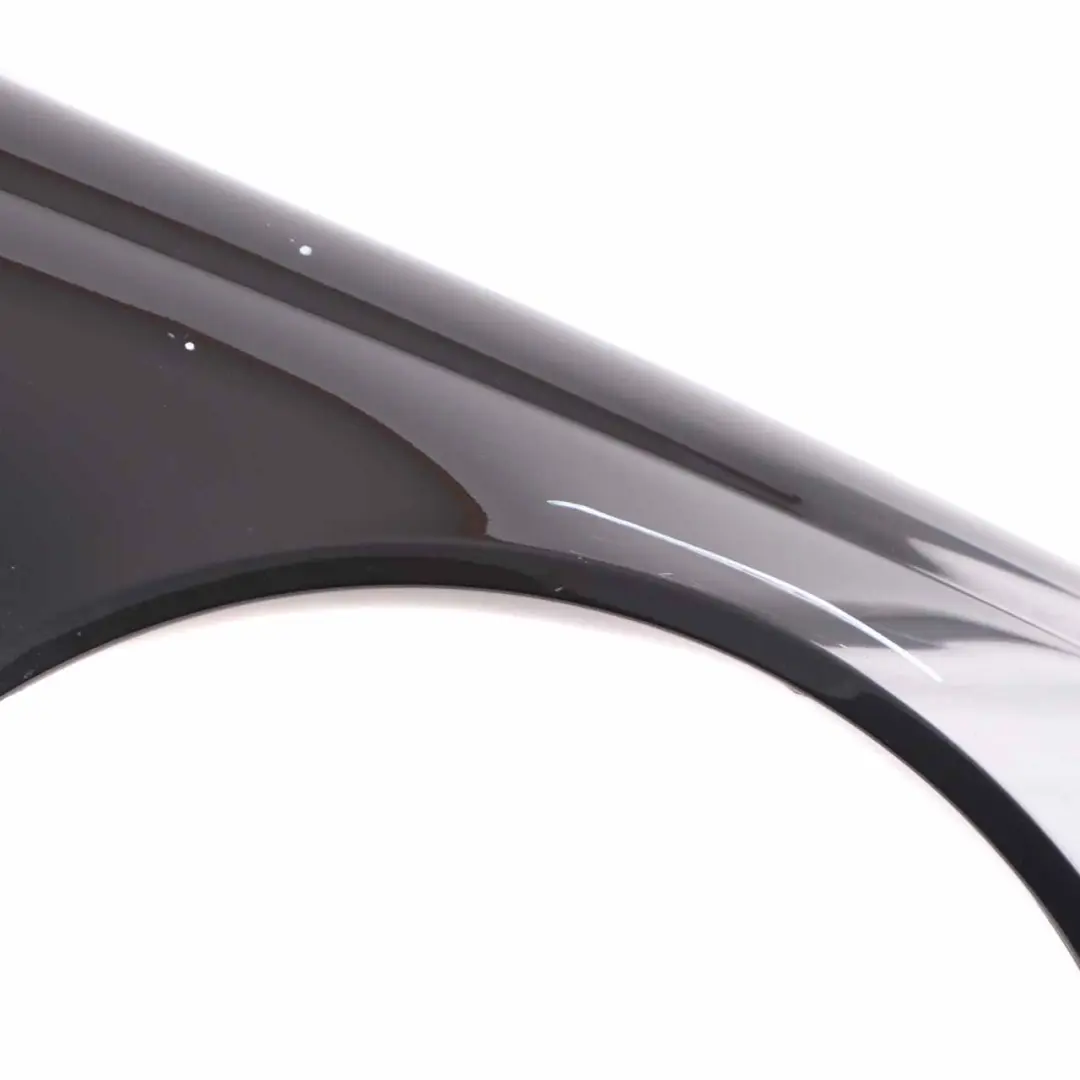 Side Panel Front Right O/S Wing Fender Obsidian Black 197 to Mercedes CLK C209 with Part number A2098800418 Mercedes CLK C209 Side Panel Front Right O/S Wing Fender Obsidian Black 197 - SKU A2098800418-OB - Part number A2098800418