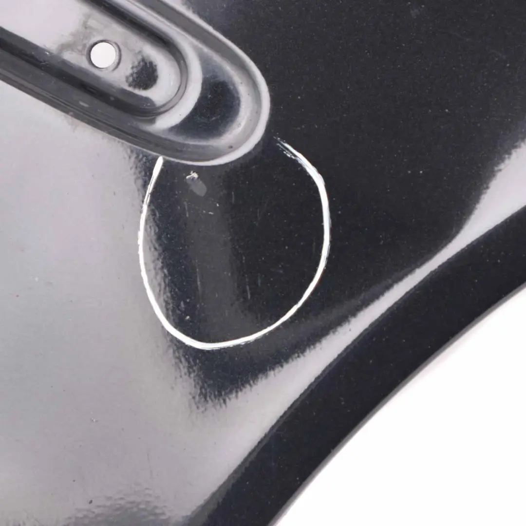 Side Panel Front Right O/S Wing Fender Obsidian Black 197 to Mercedes CLK C209 with Part number A2098800418 Mercedes CLK C209 Side Panel Front Right O/S Wing Fender Obsidian Black 197 - SKU A2098800418-OB - Part number A2098800418