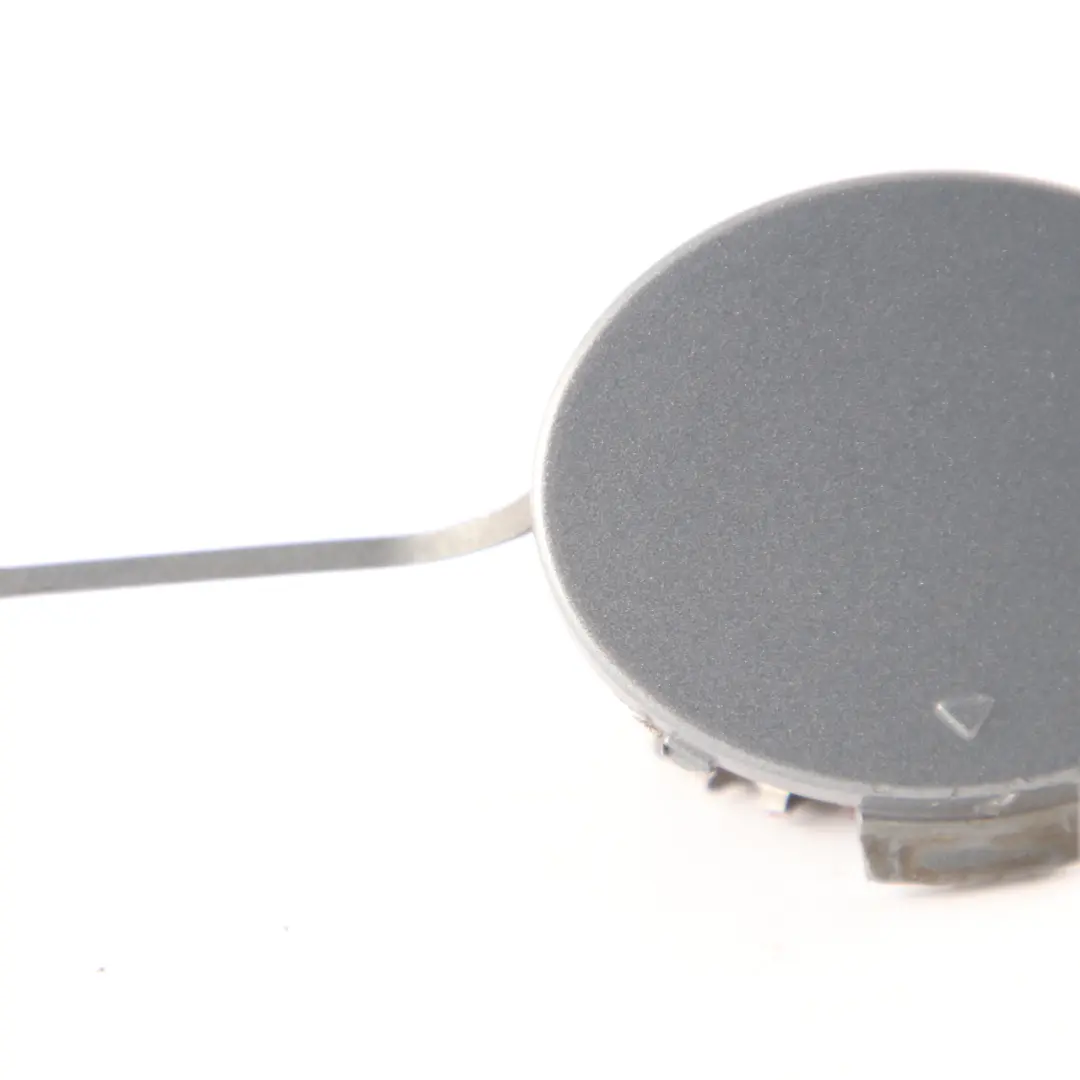 Bumper Flap Towing Eye Cover Perlite Grey - 747 to Mercedes W209 Rear with Part number A2098850128 Mercedes W209 Rear Bumper Flap Towing Eye Cover Perlite Grey - 747 - SKU A2098850128 - Part number A2098850128