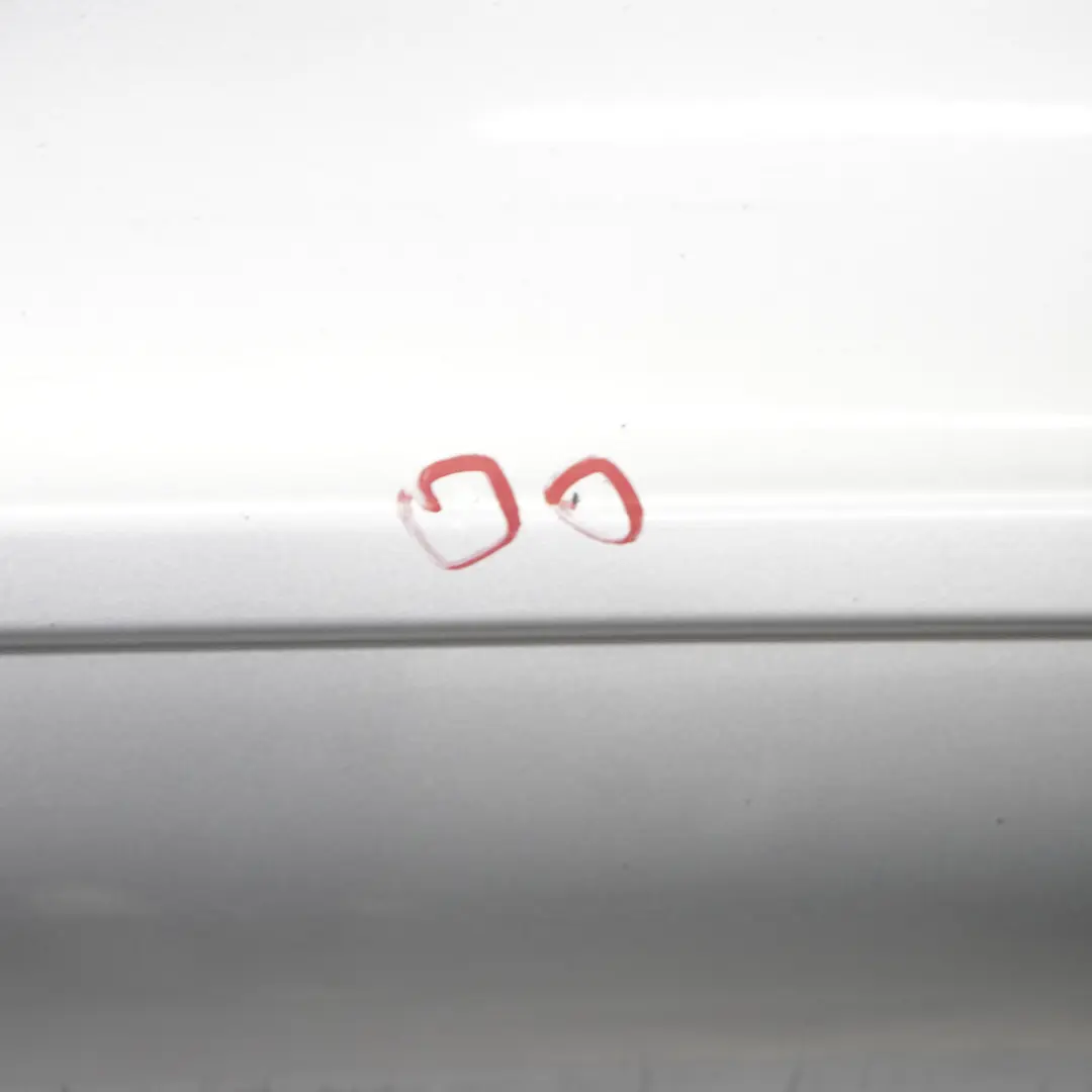 Bumper Trim Panel Covering Iridium Silver Metallic - 775 to Mercedes W209 Rear with Part number A2098850825 Mercedes W209 Rear Bumper Trim Panel Covering Iridium Silver Metallic - 775 - SKU A2098850825-IRS - Part number A2098850825