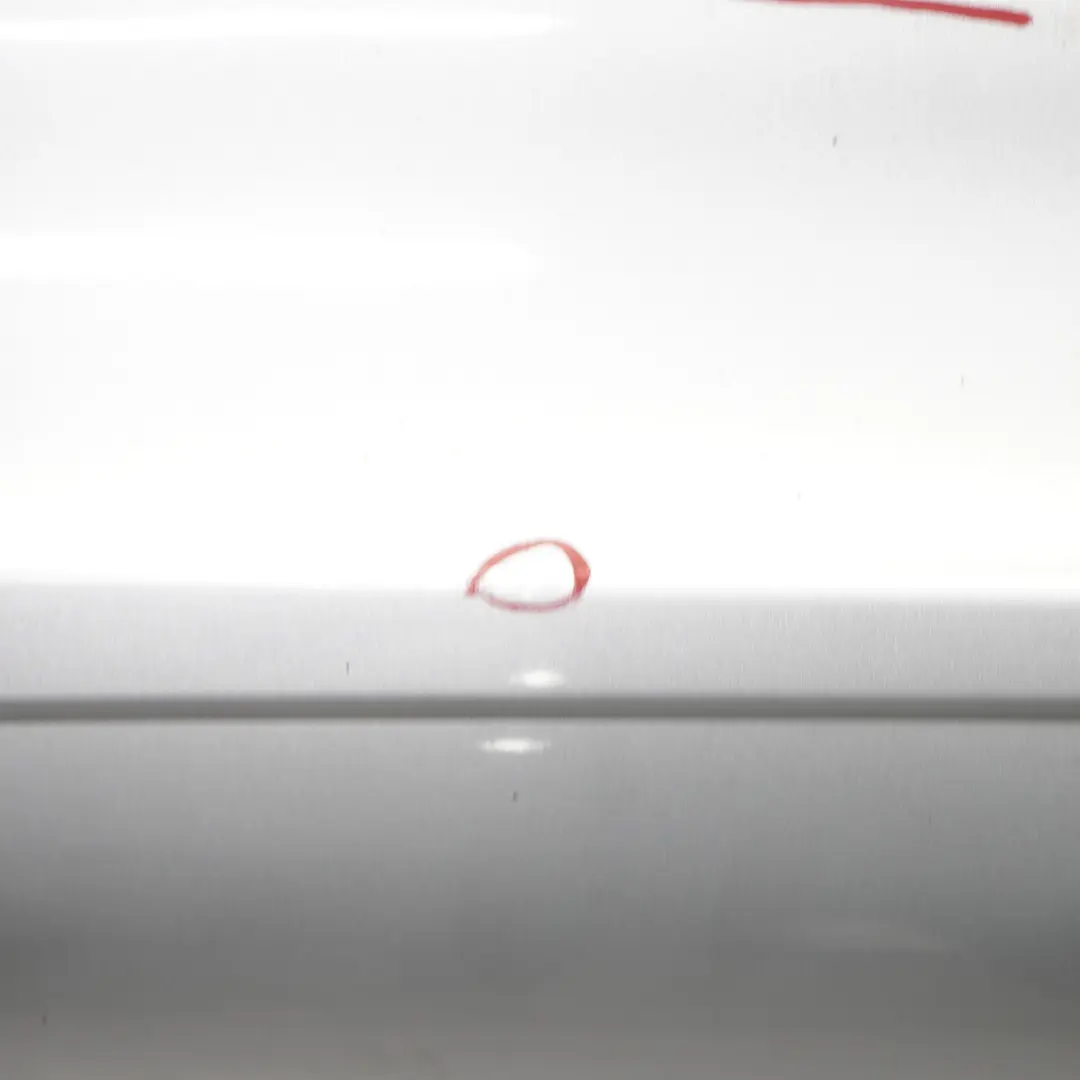 Bumper Trim Panel Covering Iridium Silver Metallic - 775 to Mercedes W209 Rear with Part number A2098850825 Mercedes W209 Rear Bumper Trim Panel Covering Iridium Silver Metallic - 775 - SKU A2098850825-IRS - Part number A2098850825