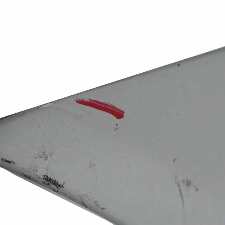 Mercedes W209 Rear Bumper Trim Panel Covering Tellurium Silver Metallic - 762 - SKU A2098850825-TES - Part number A2098850825