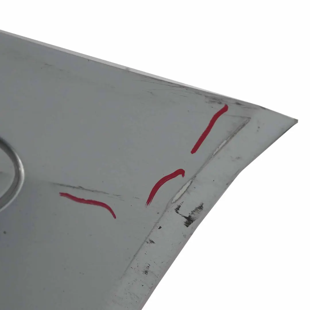 Mercedes W209 Rear Bumper Trim Panel Covering Tellurium Silver Metallic - 762 - SKU A2098850825-TES - Part number A2098850825