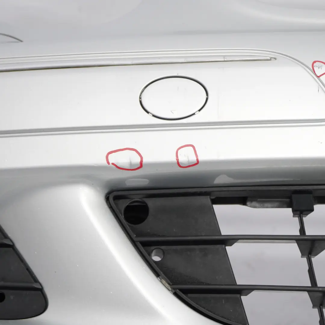 Mercedes CLK C209 Front Bumper Trim Panel Iridium Silver Metallic - 775 - SKU A2098853225-IRS - Part number A2098853225