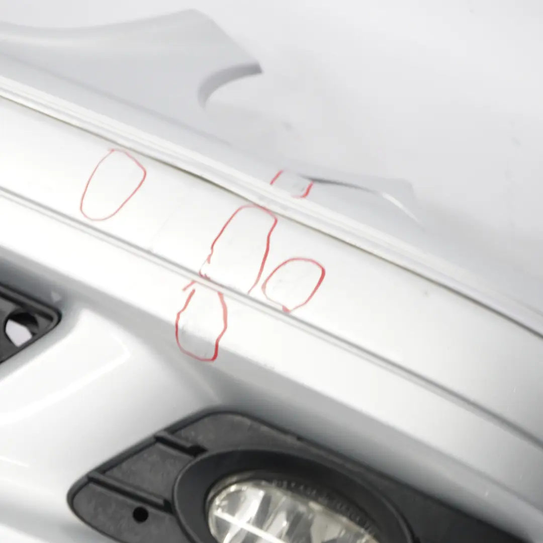 Front Bumper Trim Panel Iridium Silver Metallic - 775 to Mercedes CLK C209 with Part number A2098853225 Mercedes CLK C209 Front Bumper Trim Panel Iridium Silver Metallic - 775 - SKU A2098853225-IRS - Part number A2098853225