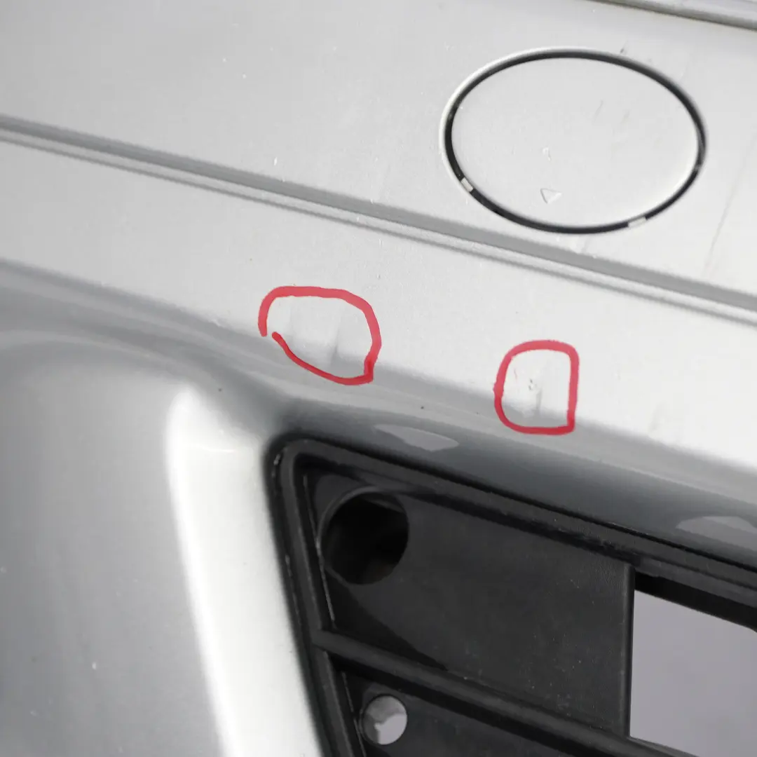 Mercedes CLK C209 Front Bumper Trim Panel Iridium Silver Metallic - 775 - SKU A2098853225-IRS - Part number A2098853225