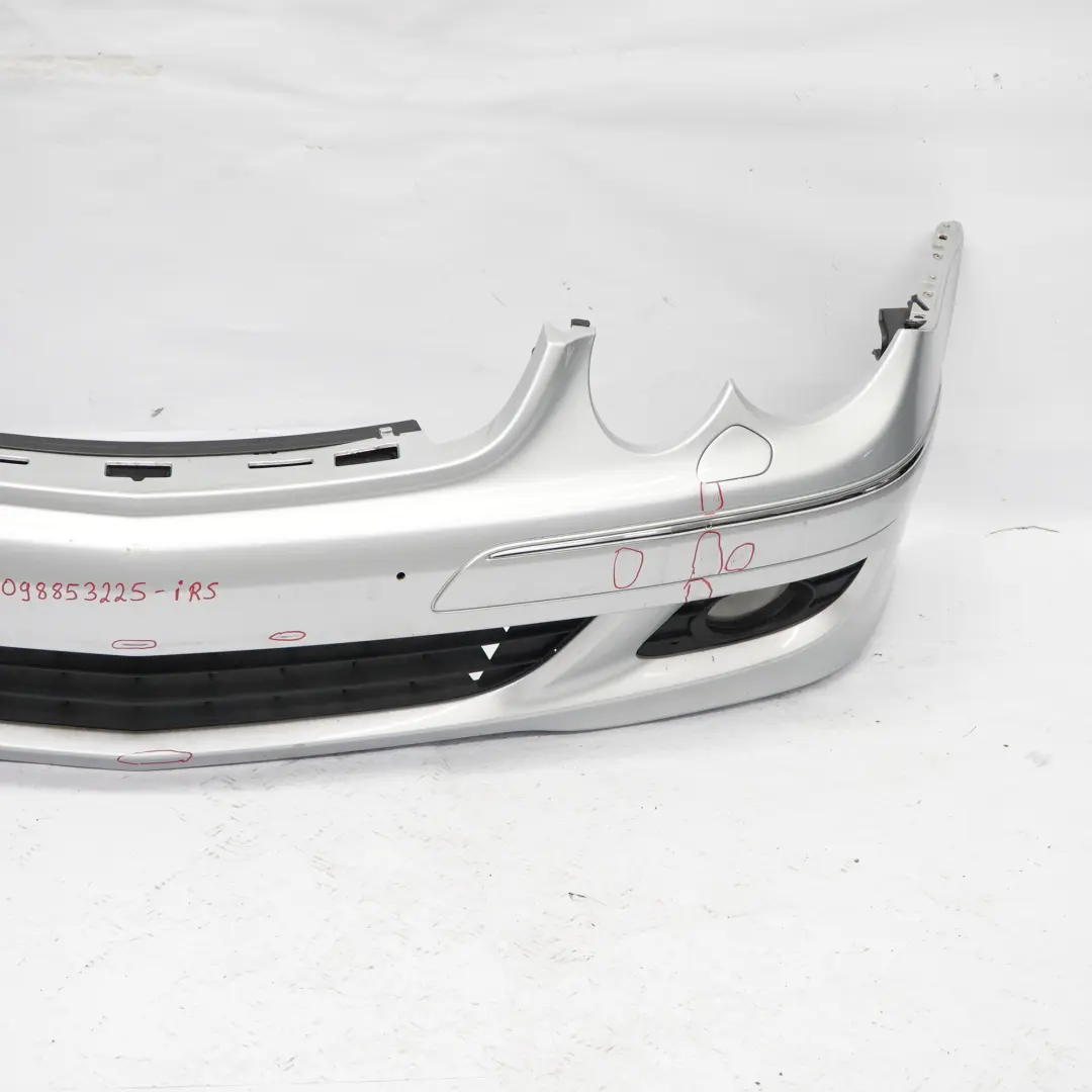 Mercedes CLK C209 Front Bumper Trim Panel Iridium Silver Metallic - 775 - SKU A2098853225-IRS - Part number A2098853225