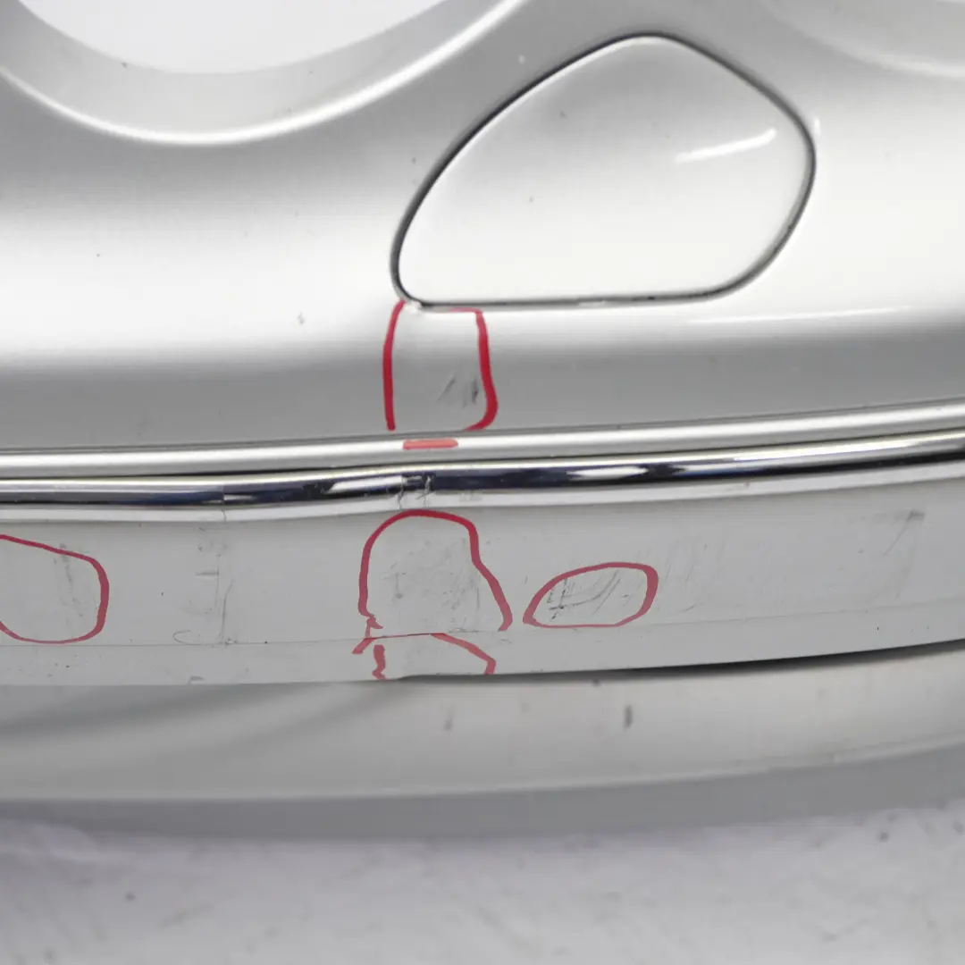 Front Bumper Trim Panel Iridium Silver Metallic - 775 to Mercedes CLK C209 with Part number A2098853225 Mercedes CLK C209 Front Bumper Trim Panel Iridium Silver Metallic - 775 - SKU A2098853225-IRS - Part number A2098853225