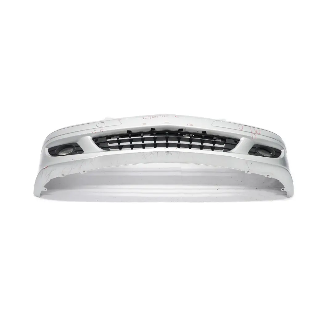 Mercedes CLK C209 Front Bumper Trim Panel Iridium Silver Metallic - 775 - SKU A2098853225-IRS - Part number A2098853225