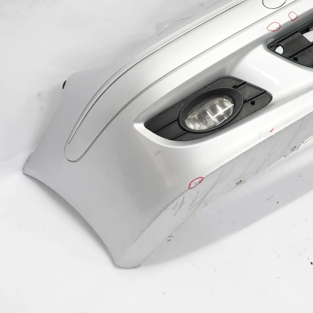 Front Bumper Trim Panel Iridium Silver Metallic - 775 to Mercedes CLK C209 with Part number A2098853225 Mercedes CLK C209 Front Bumper Trim Panel Iridium Silver Metallic - 775 - SKU A2098853225-IRS - Part number A2098853225