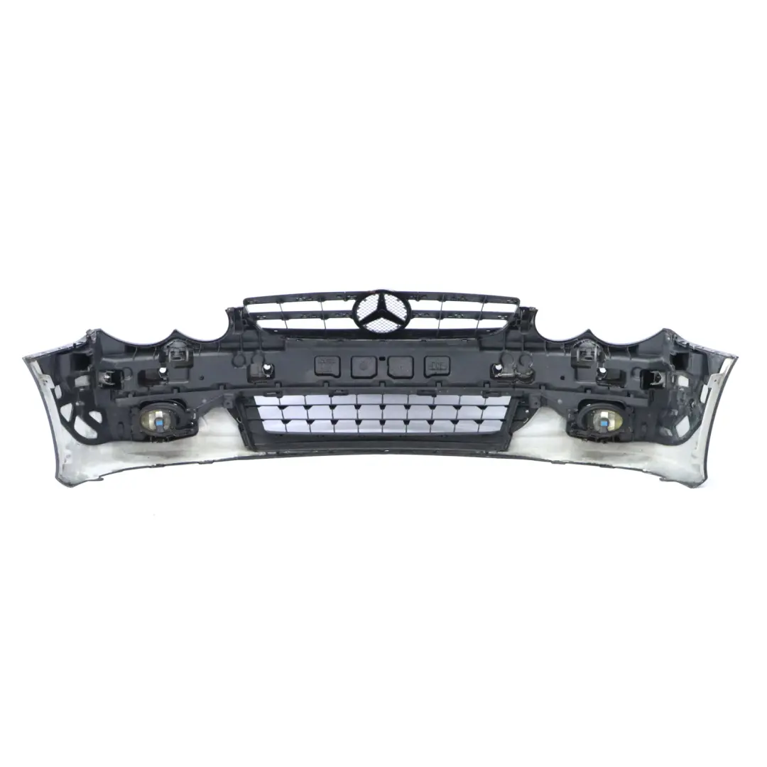 Mercedes W209 Front Bumper Trim Panel Cover Obsidian Black Metallic - 197 - SKU A2098853325-OB - Part number A2098853325
