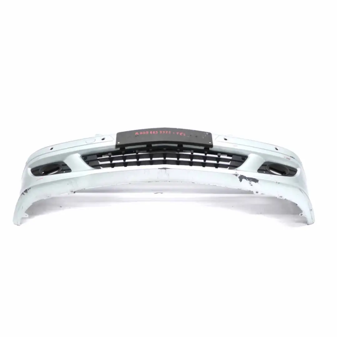 Mercedes W209 Front Bumper Trim Panel Cover Tellurium Silver Metallic - 762 - SKU A2098853325-TES - Part number A2098853325