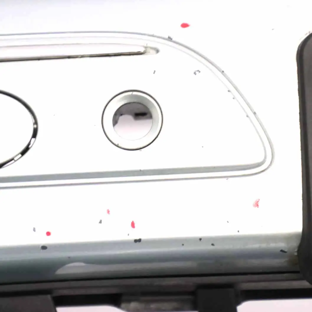 Mercedes W209 Front Bumper Trim Panel Cover Tellurium Silver Metallic - 762 - SKU A2098853325-TES - Part number A2098853325