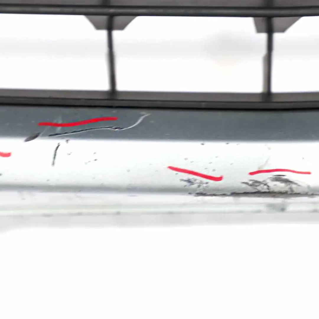 Front Bumper Trim Panel Cover Tellurium Silver Metallic - 762 to Mercedes W209 with Part number A2098853325 Mercedes W209 Front Bumper Trim Panel Cover Tellurium Silver Metallic - 762 - SKU A2098853325-TES - Part number A2098853325