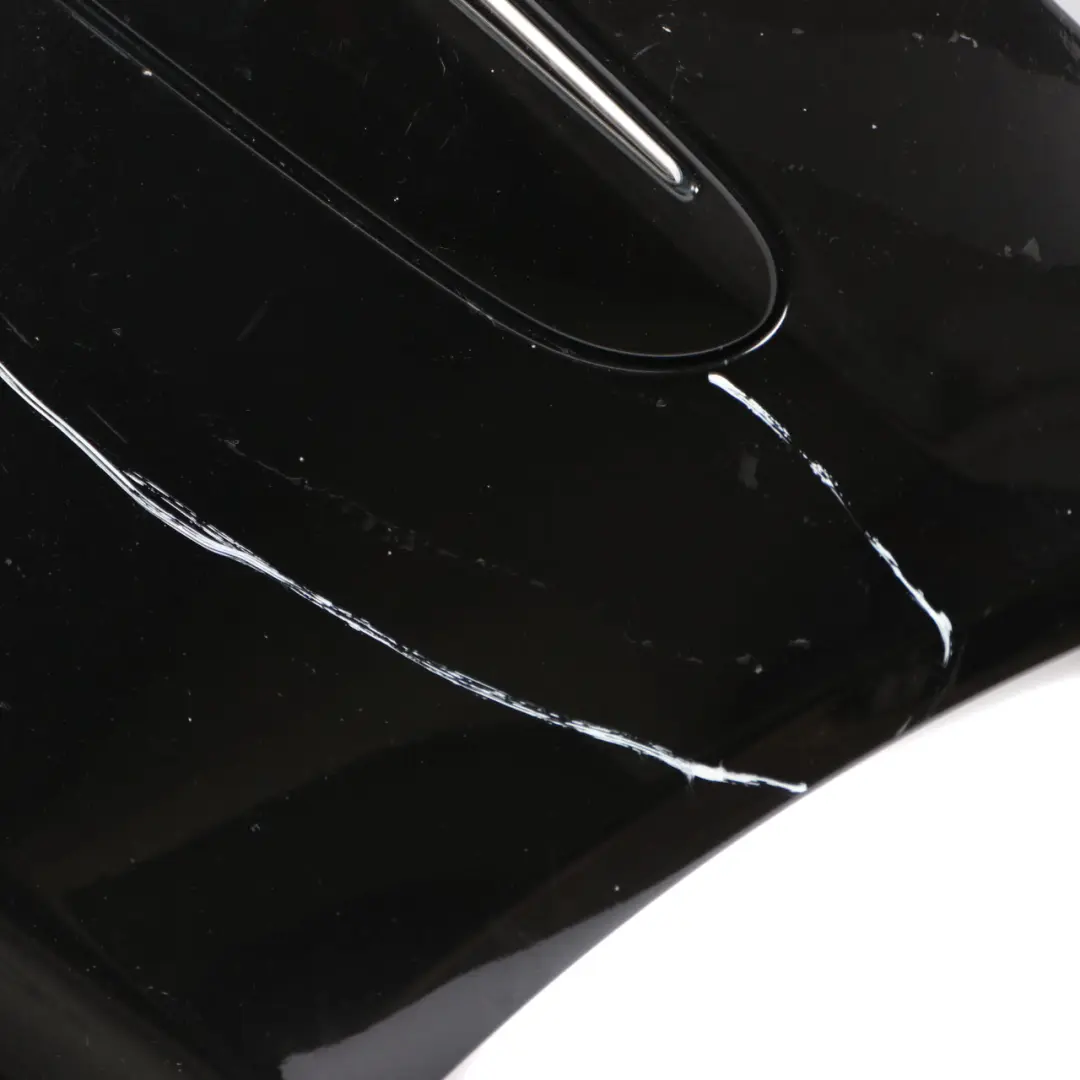 Front Bumper AMG Trim Panel Cover Obsidian Black Metallic - 197 to Mercedes W209 with Part number A2098854425 Mercedes W209 Front Bumper AMG Trim Panel Cover Obsidian Black Metallic - 197 - SKU A2098854425-OB - Part number A2098854425