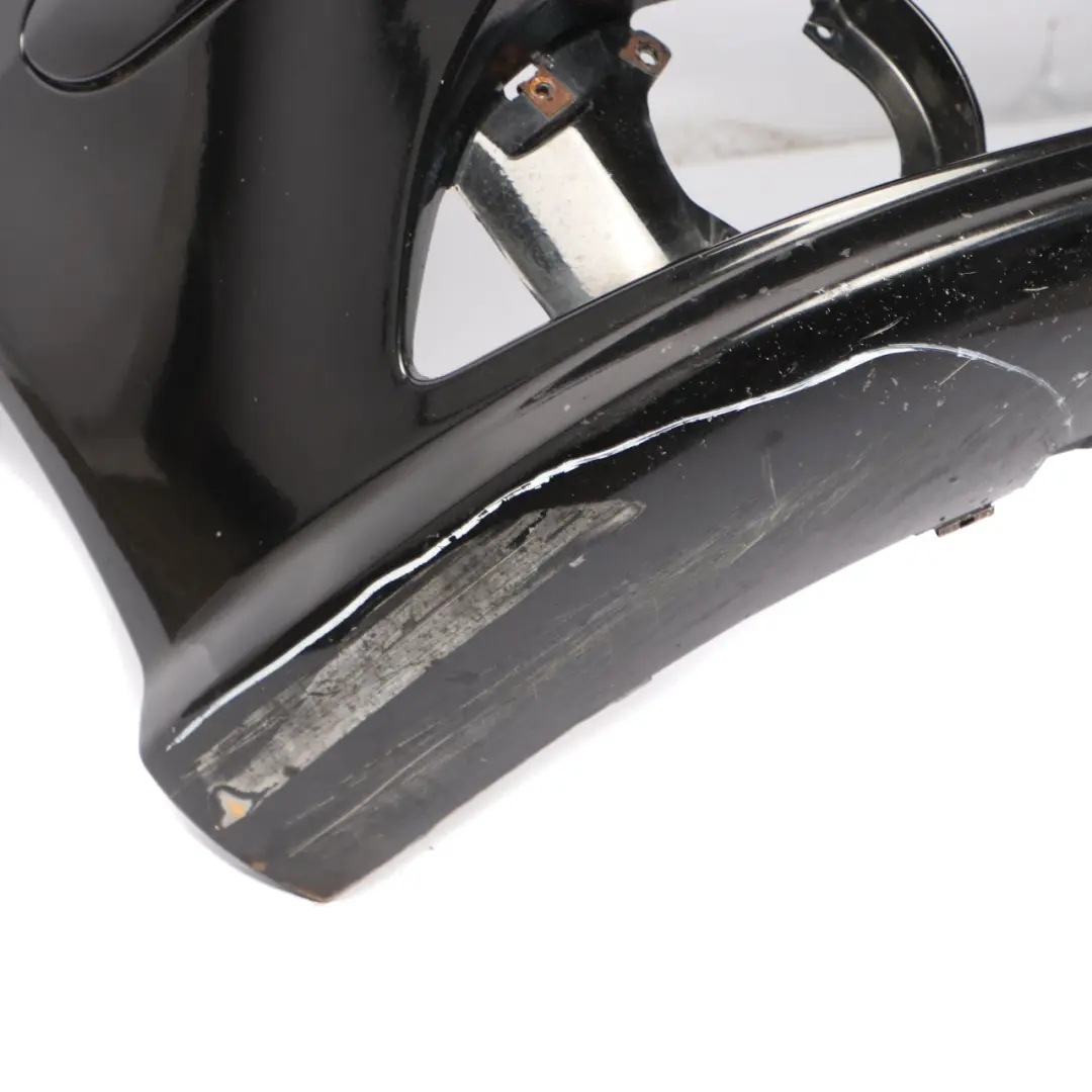 Front Bumper AMG Trim Panel Cover Obsidian Black Metallic - 197 to Mercedes W209 with Part number A2098854425 Mercedes W209 Front Bumper AMG Trim Panel Cover Obsidian Black Metallic - 197 - SKU A2098854425-OB - Part number A2098854425