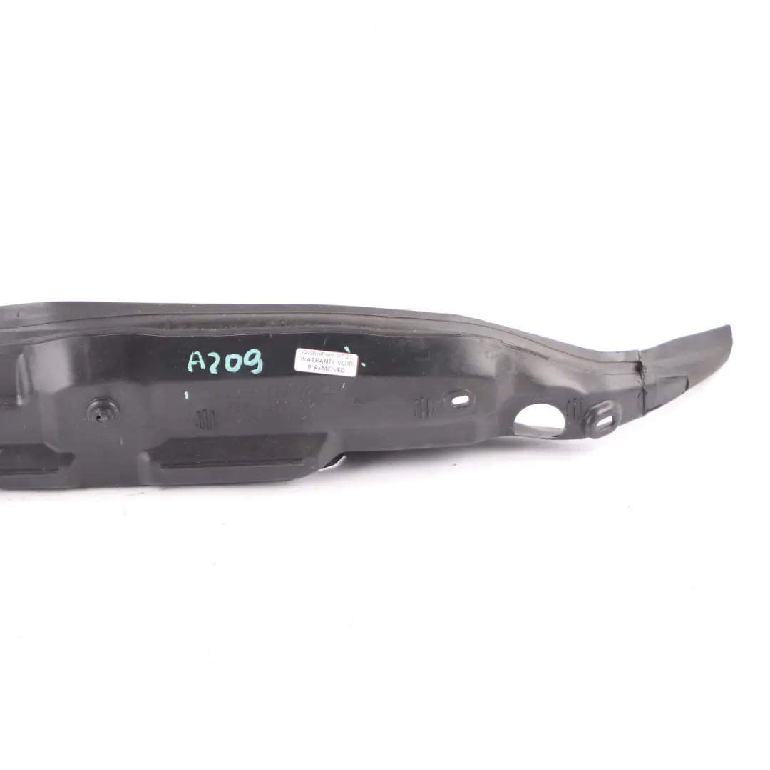 Mercedes W209 parafango pannello guarnizione anteriore destra copertura staffa - SKU A2098890225 - Numero di parte A2098890225