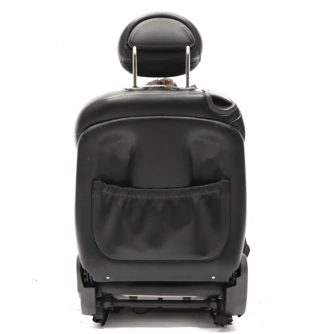 Mercedes A209 Cabrio Convertible Asiento Delantero Derecho Interior Cuero Negro - SKU A2099103047 - Número de pieza A2099103047