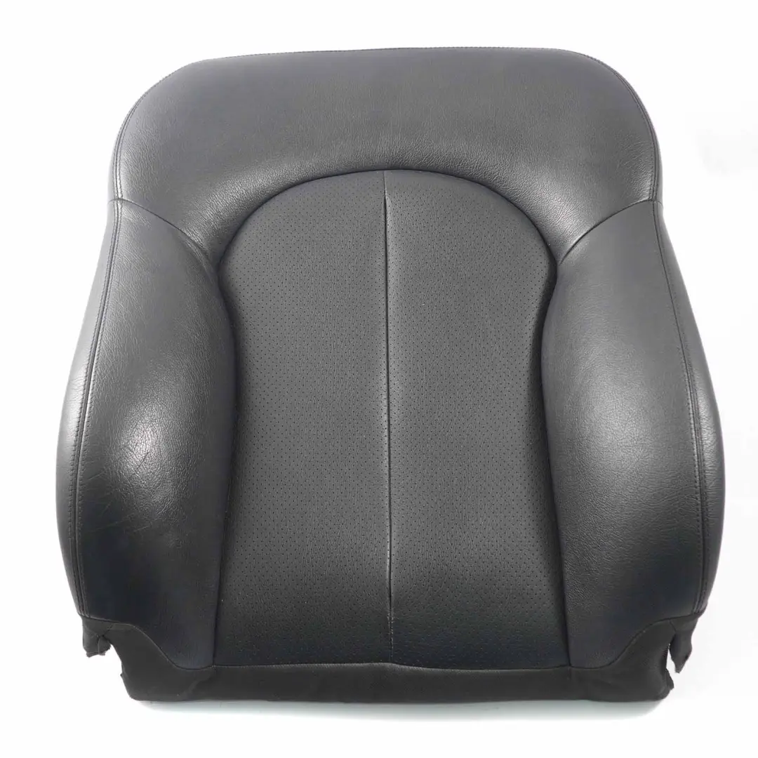 Mercedes C209 Vordersitzbezug Heizbare Rückenlehne Schwarz Leder Rechts - SKU A2099105093 - Teilenummer A2099105093