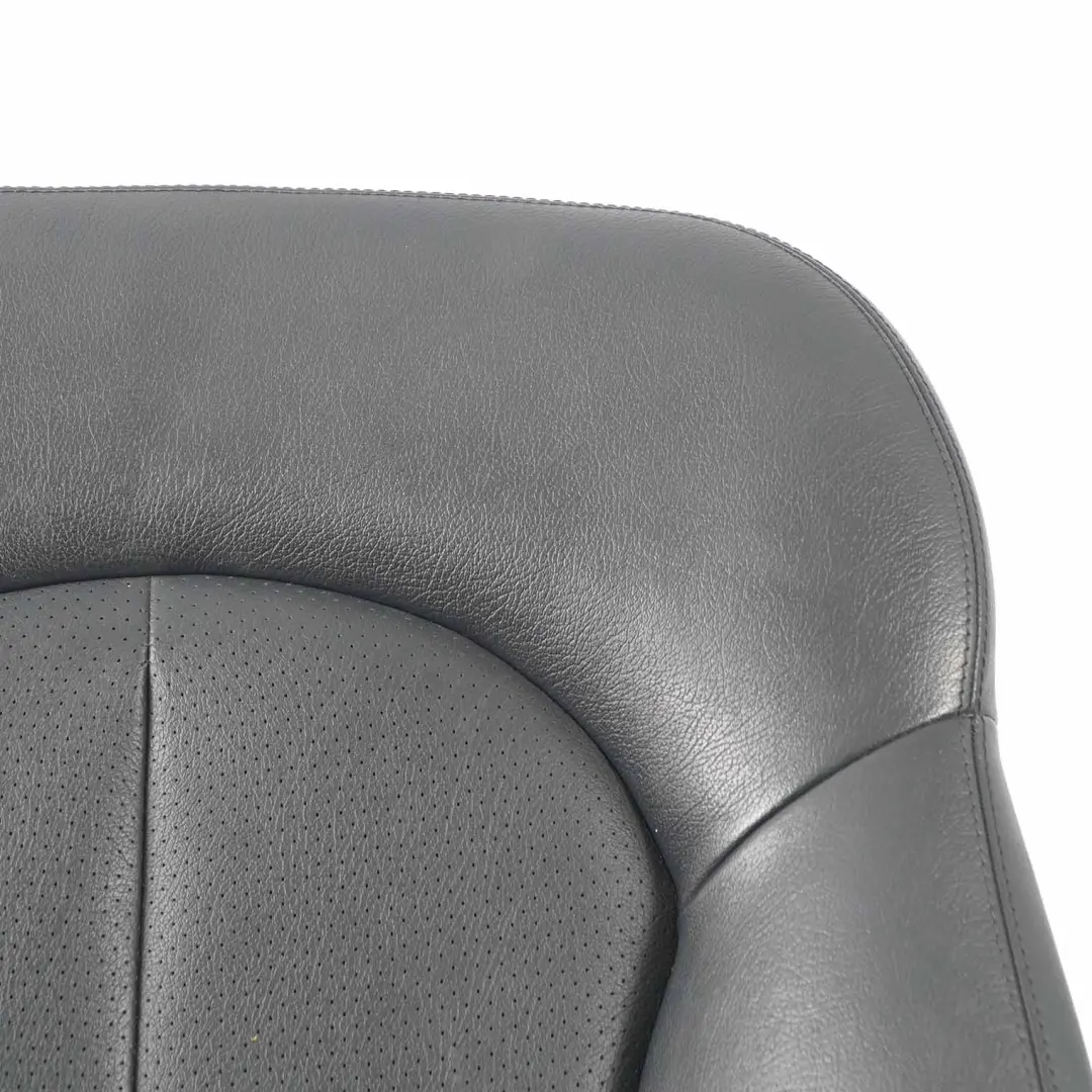 Mercedes C209 Vordersitzbezug Heizbare Rückenlehne Schwarz Leder Rechts - SKU A2099105093 - Teilenummer A2099105093