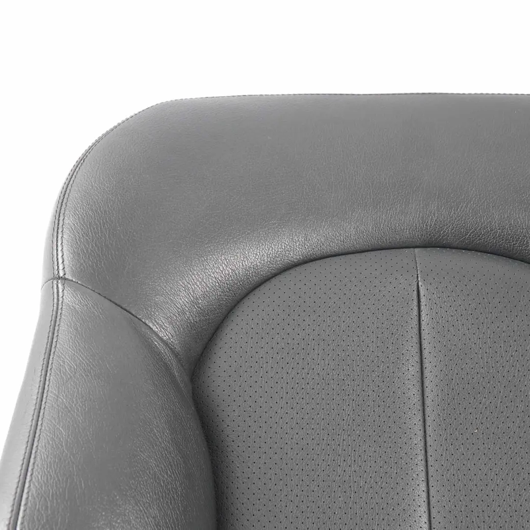 Mercedes C209 Front Seat Cover Heated Backrest Black Leather Right O/S - SKU A2099105093 - Part number A2099105093