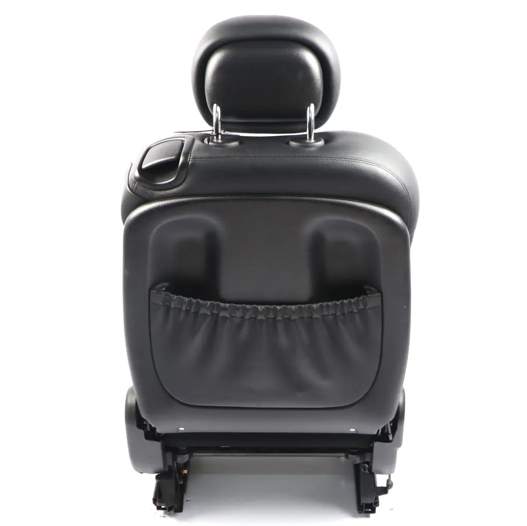 Mercedes A209 Convertible Front Seat Left N/S Heated Leather Nappa Black - SKU A2099106593-1 - Part number A2099106593