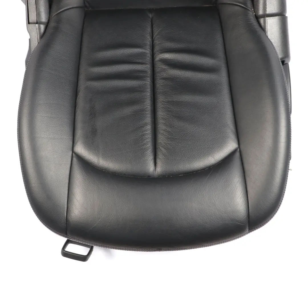 Mercedes A209 Convertible Front Seat Left N/S Heated Leather Nappa Black - SKU A2099106593-1 - Part number A2099106593