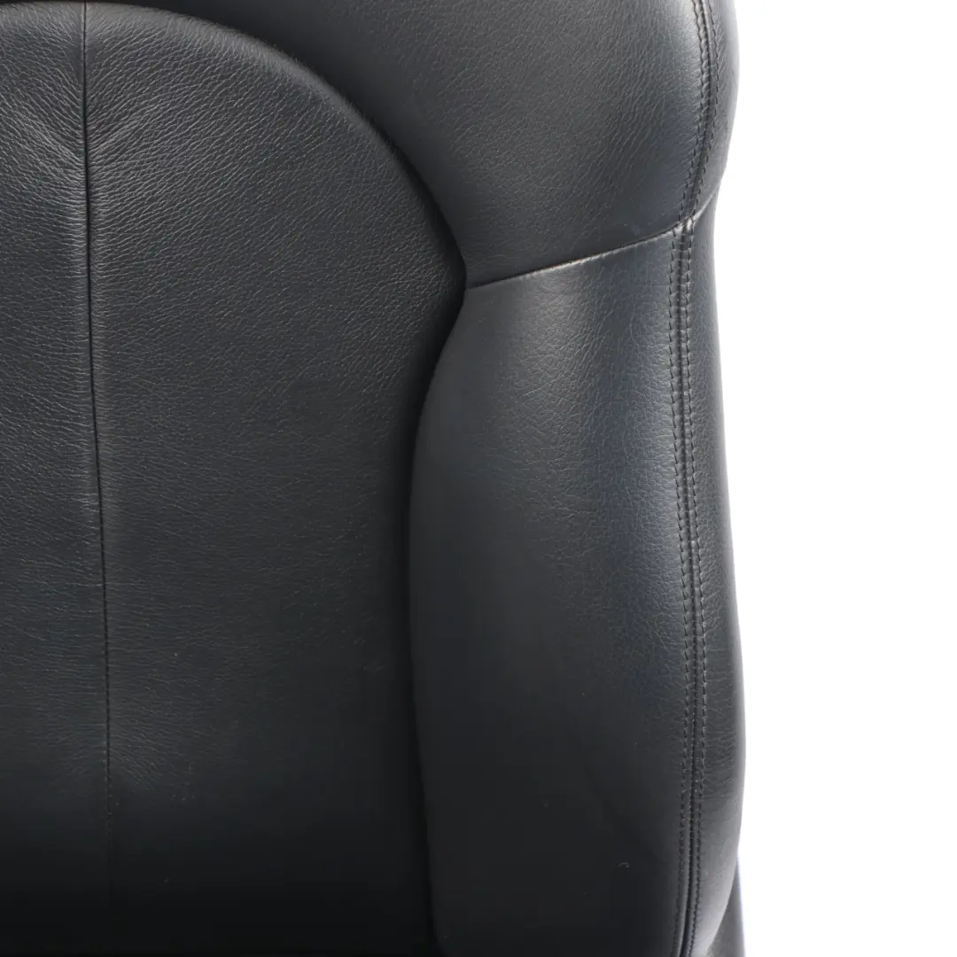 Mercedes A209 Convertible Front Seat Left N/S Heated Leather Nappa Black - SKU A2099106593-1 - Part number A2099106593
