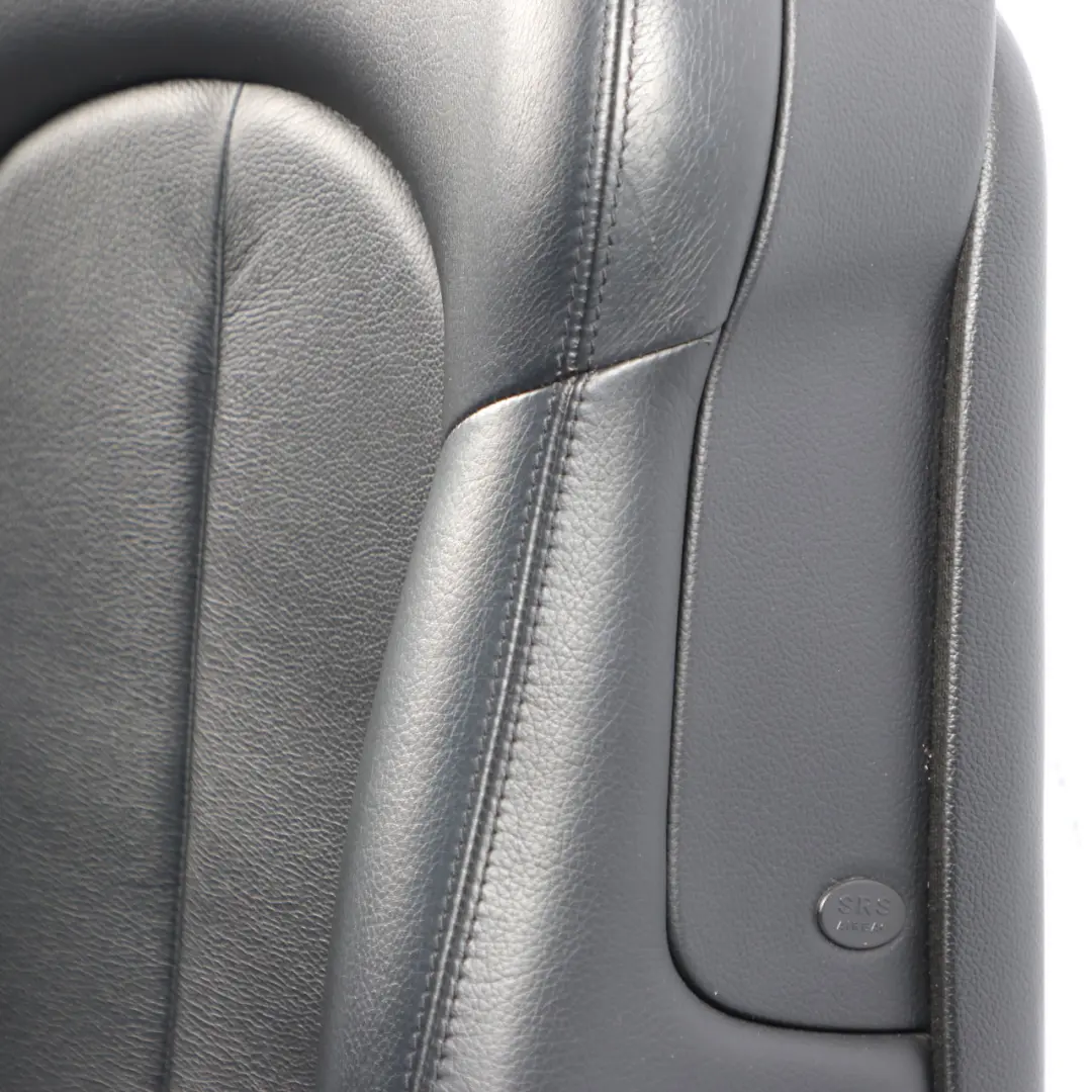 Mercedes A209 Convertible Front Seat Left N/S Heated Leather Nappa Black - SKU A2099106593-1 - Part number A2099106593