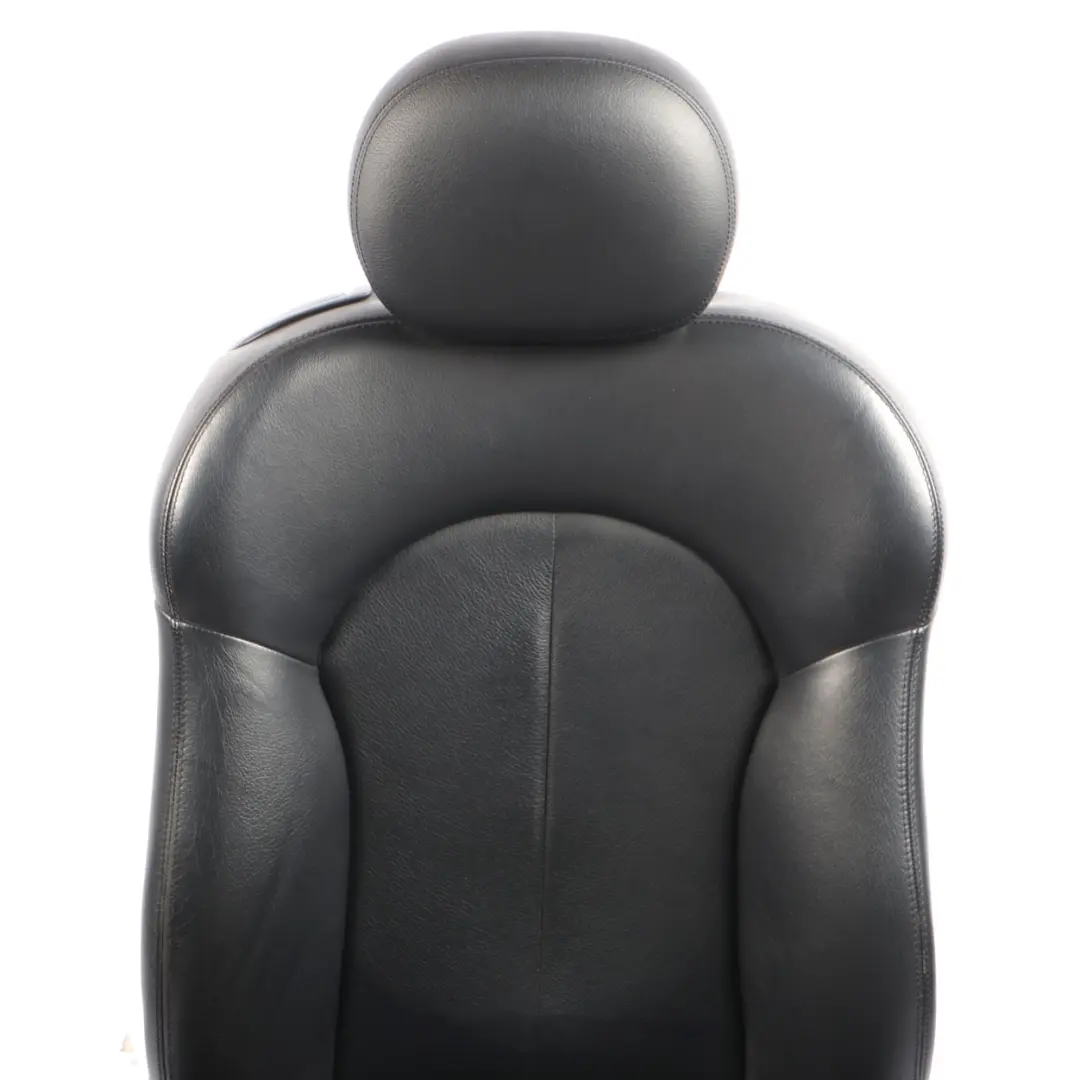 Mercedes A209 Convertible Front Seat Right O/S Heated Leather Nappa Black - SKU A2099106693-1 - Part number A2099106693