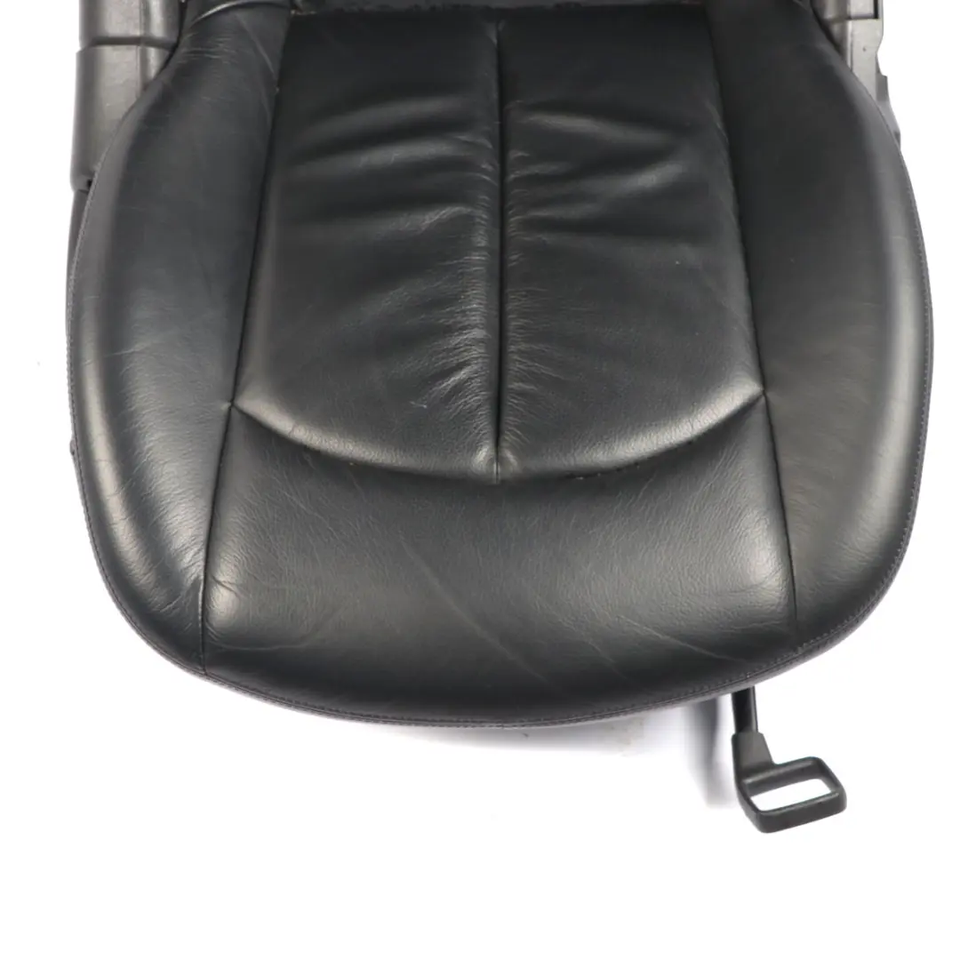 Mercedes A209 Convertible Front Seat Right O/S Heated Leather Nappa Black - SKU A2099106693-1 - Part number A2099106693